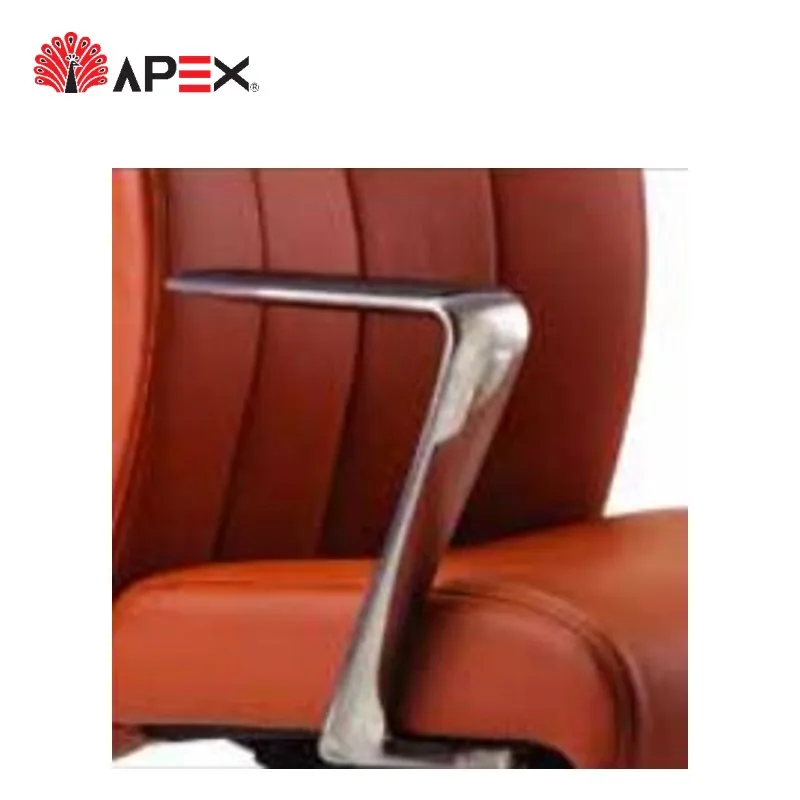 Factory High End Luxury Hugo Series High Back Boss Director Office Chair Genuine Leather with Smooth Rolling