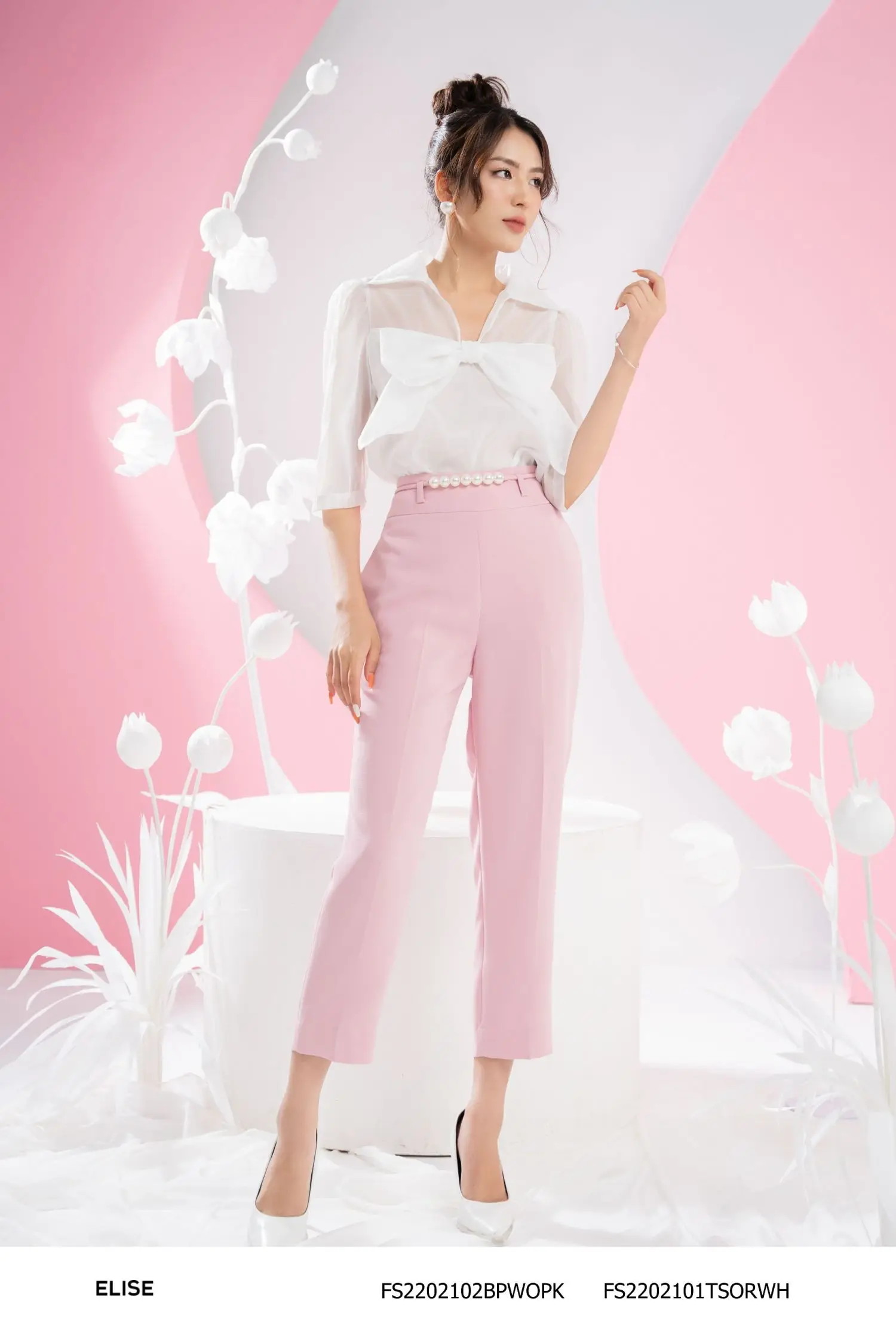 Hot Products Pants for Women Office Ladies Pink Baggy Plus Size Women Pants and Trousers High Fashion Wholesale