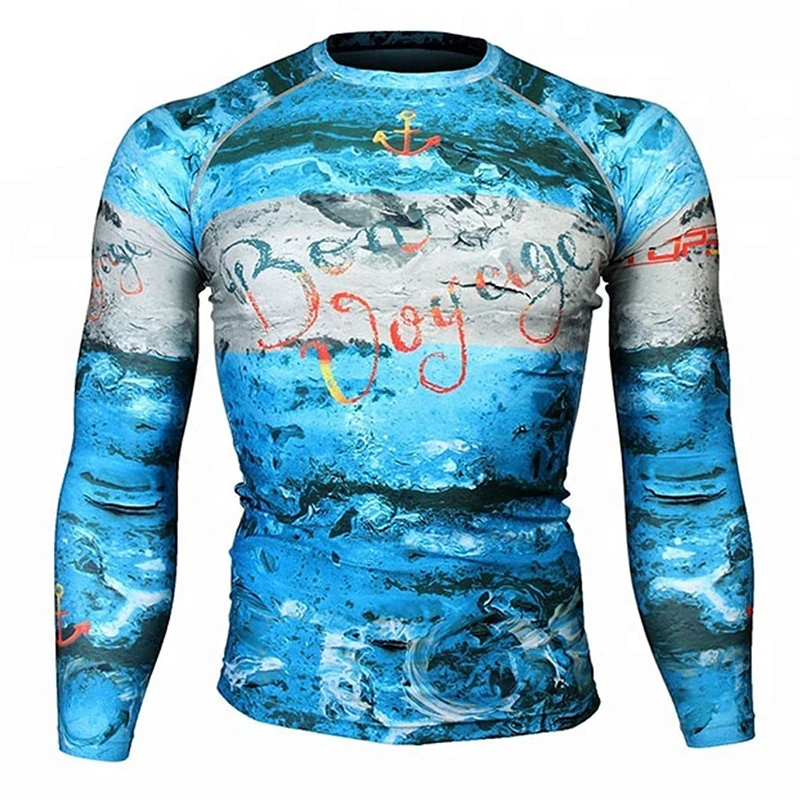  Мужская спортивная одежда производитель mma футболка с 3d принтом и сублимационной печатью