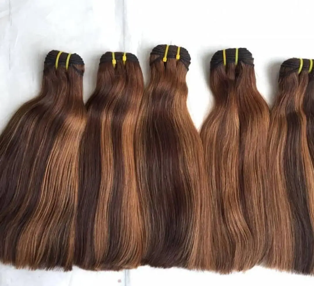 Virgin Cuticle Aligned Remy bundles human hair Piano Hair raw virgin hair unprocessed