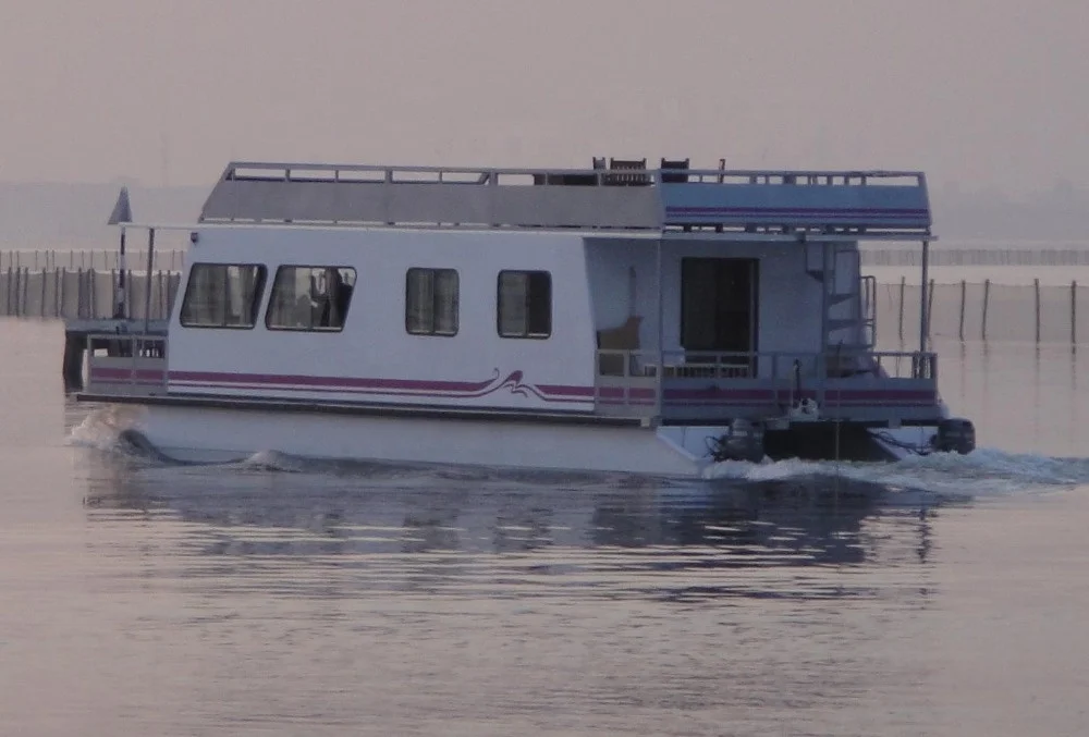 Bestyear House Boat Fiberglass boat house yacht