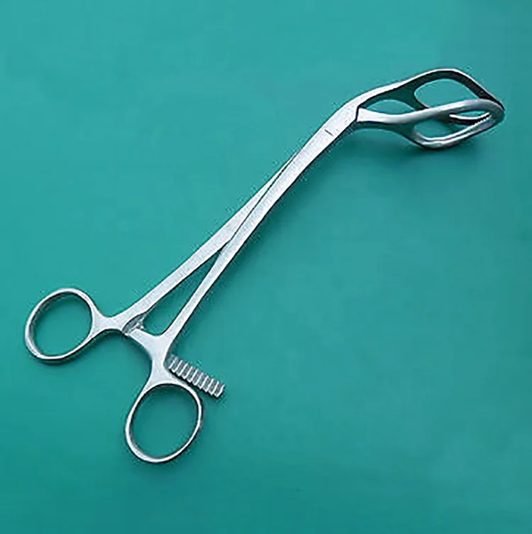 Stainless Steel Somer Uturus Holding Forceps instrumentos cirurgicos de ginecologia