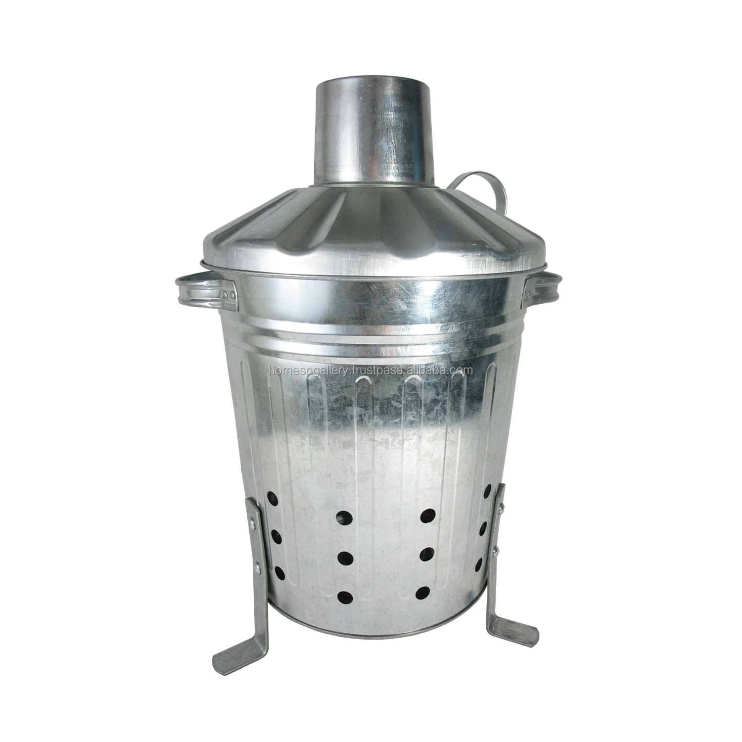 Galvanized Zinc Garden Waste Home Garbage Incinerator