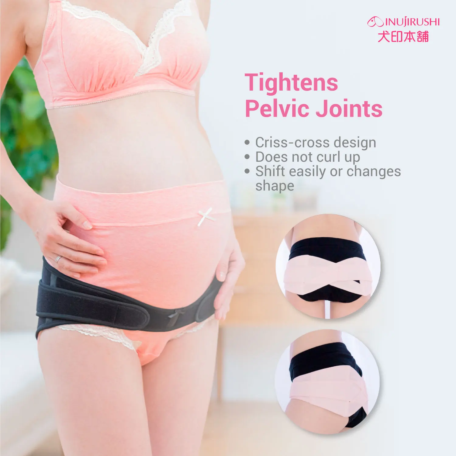 High Quality Portable Pelvic Care Belt Suitable for Prenatal and Postpartum Easy To Put On And Can Be Adjusted Easily