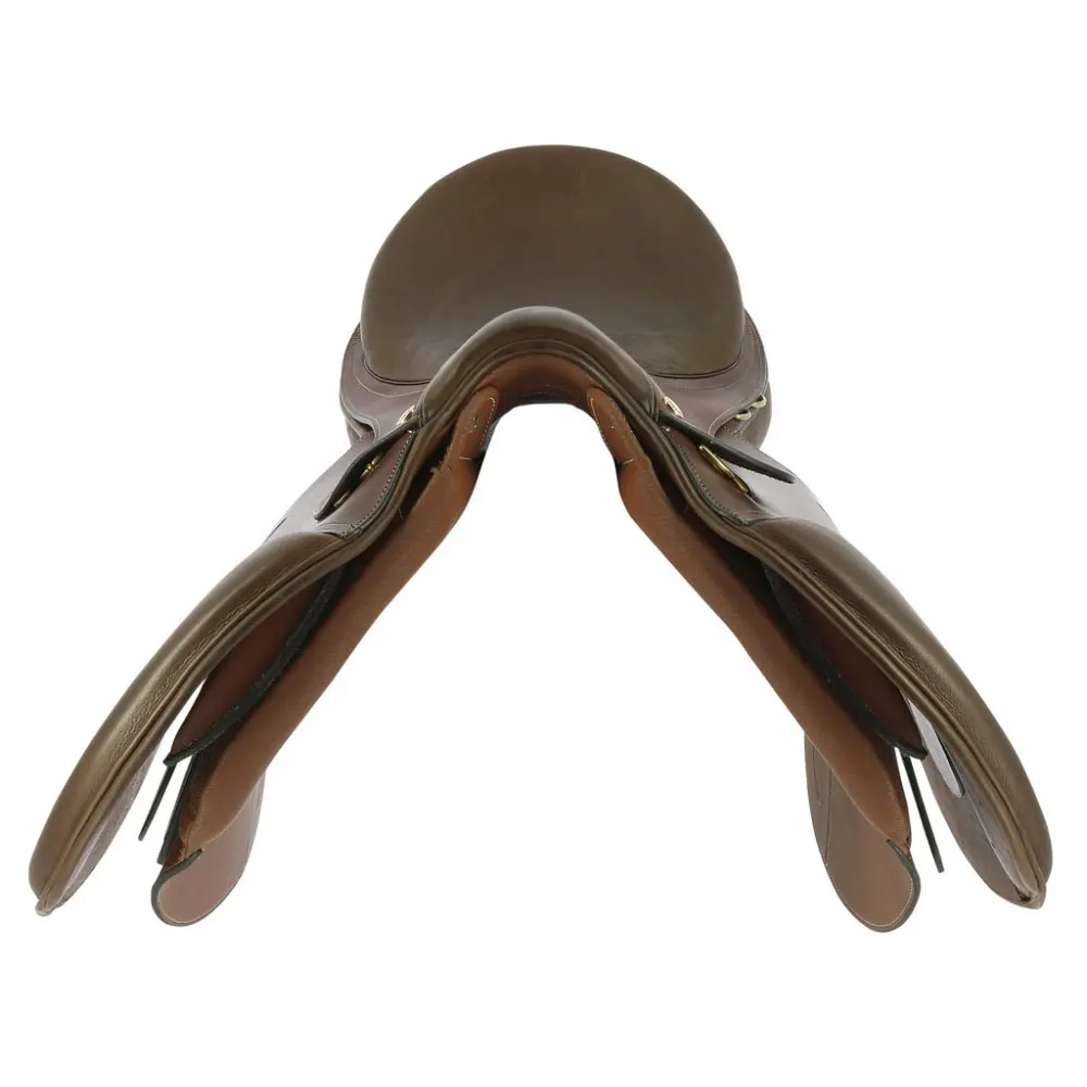 Professional Durable Leather All Purpose English Jumping Racing Riding Equestrian Saddle
