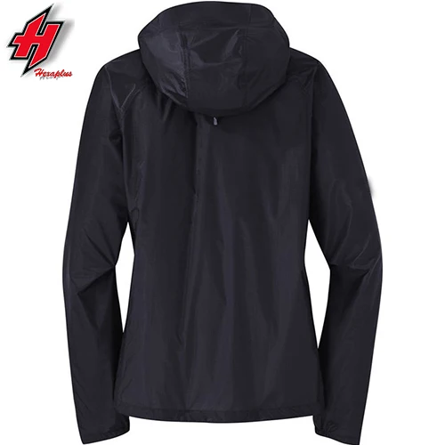 women jacket windproof Factory wholesale sportswear plus size windbreaker hoodie jacket waterproof custom sports running jacket