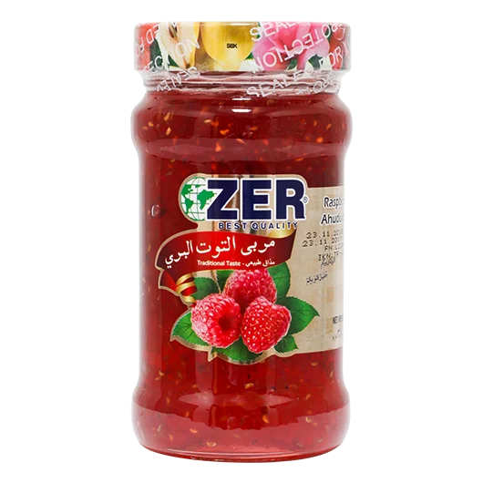 Zer Raspberry Jam 380 gr x 12 Glass Jar