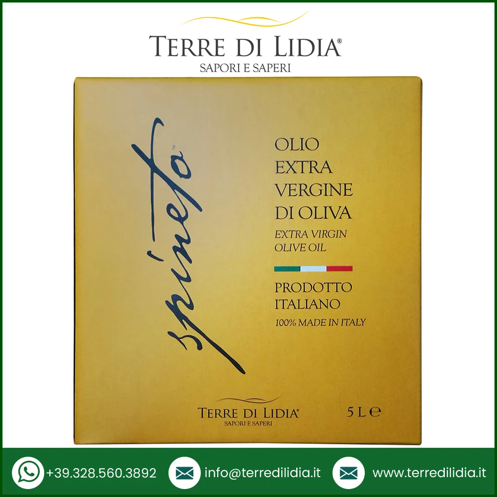 Private Label OEM Extra Virgin Olive Oil Bag in box Spineto 5 L