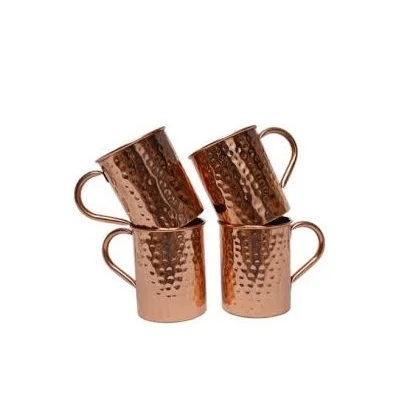 Чистая Медная кружка-Мул с кованой бочкой по низкой цене для изделия ручной работы бесплатный образец