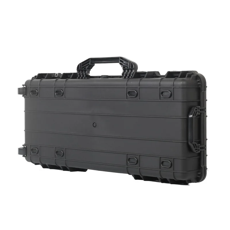 
Wholesale Military and Hunting Carry Gun Box Waterproof Hard Plastic Rifle Trolley Gun Case with Wheels 