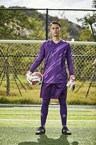 Men Kid Custom Padded Goalkeeper Soccer Jersey and Shorts, Youth Goalie Apparel Shirt and Pants, Boys Girls Keeper Kit