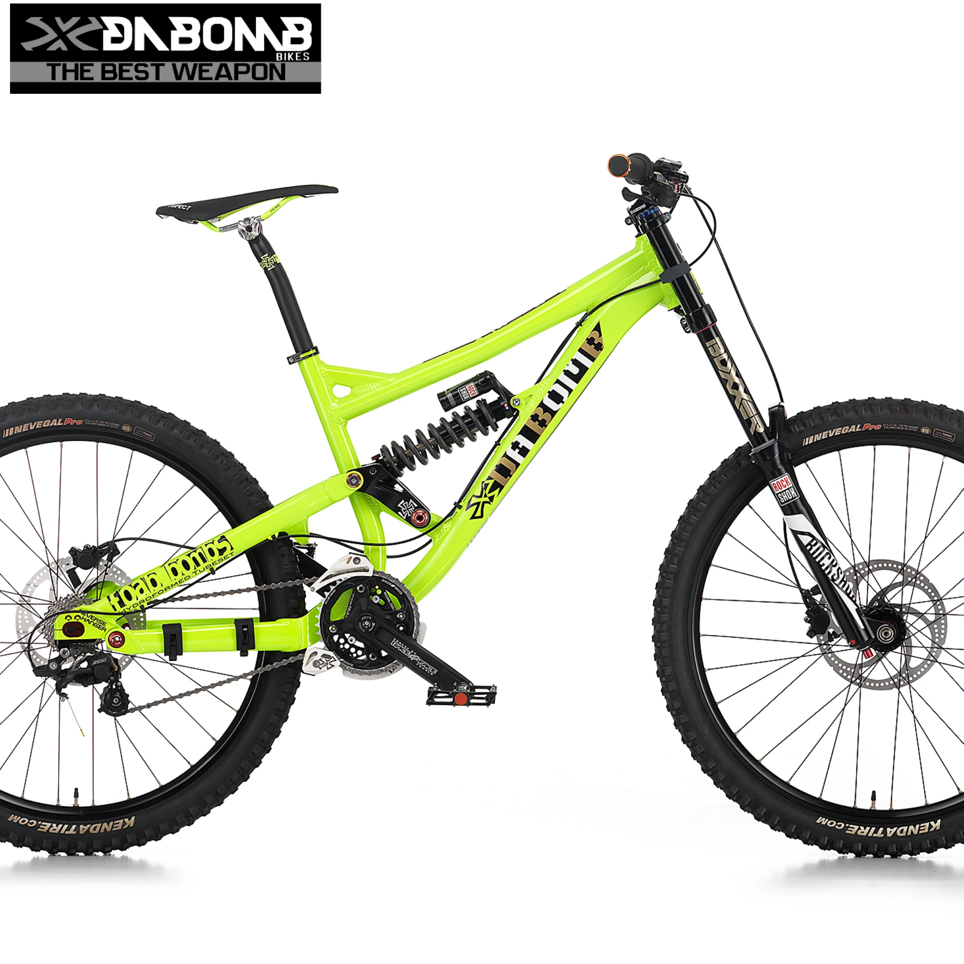  Велосипедная Рама DABOMB MTB с подвеской для горного велосипеда DH 26 