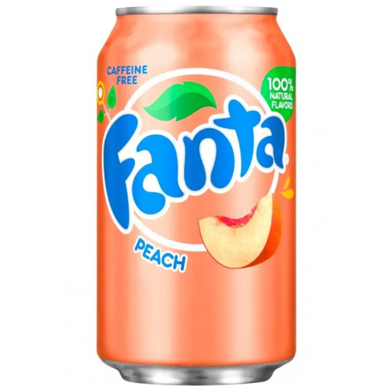 Wholesale discount price American Fanta peach soft drinks for export
