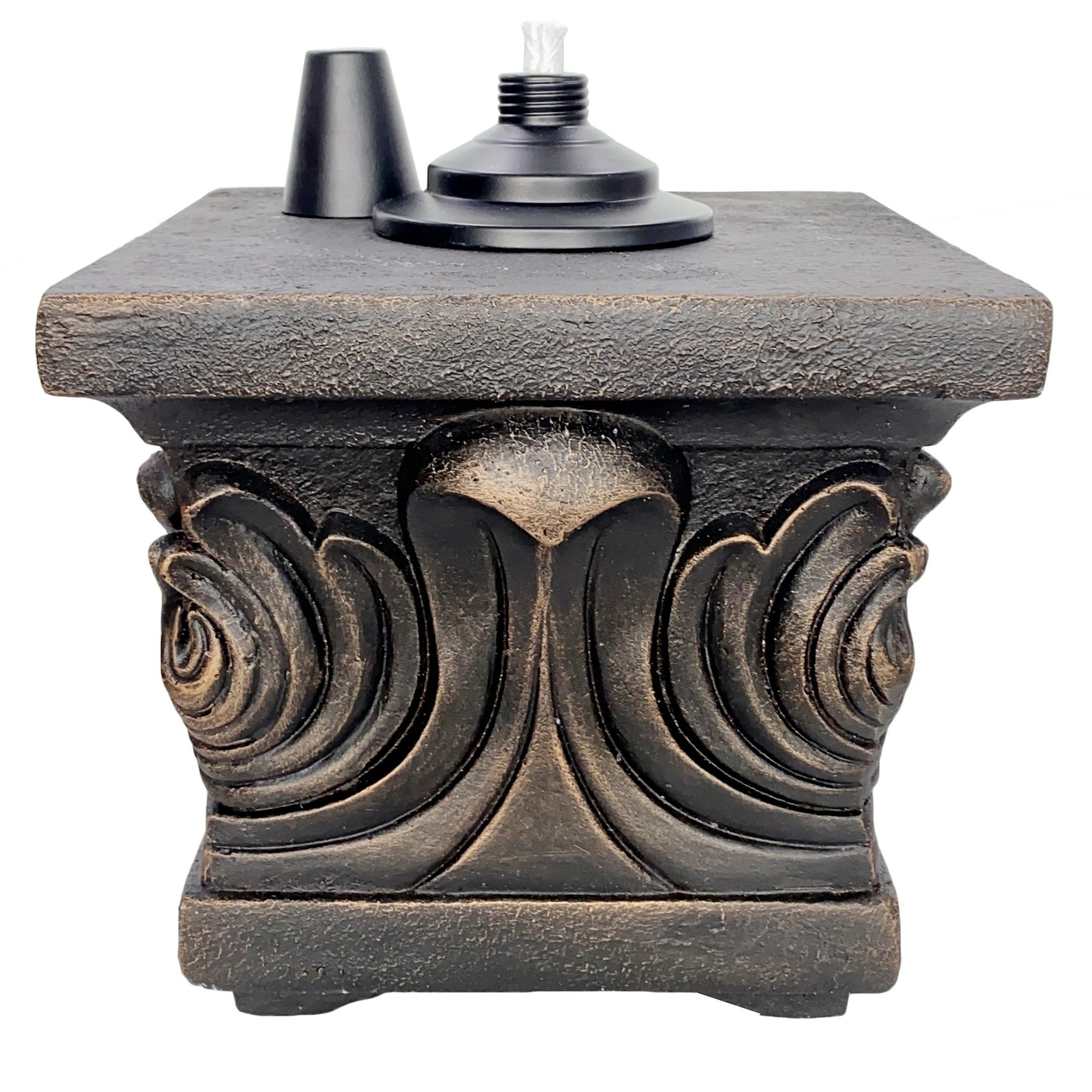 Настольная чаша для костра, Круглый Портативный Настольный камин