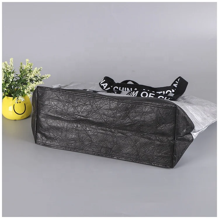 Factory wholesale waterproof DuPont Tyvek paper shopping tote bag