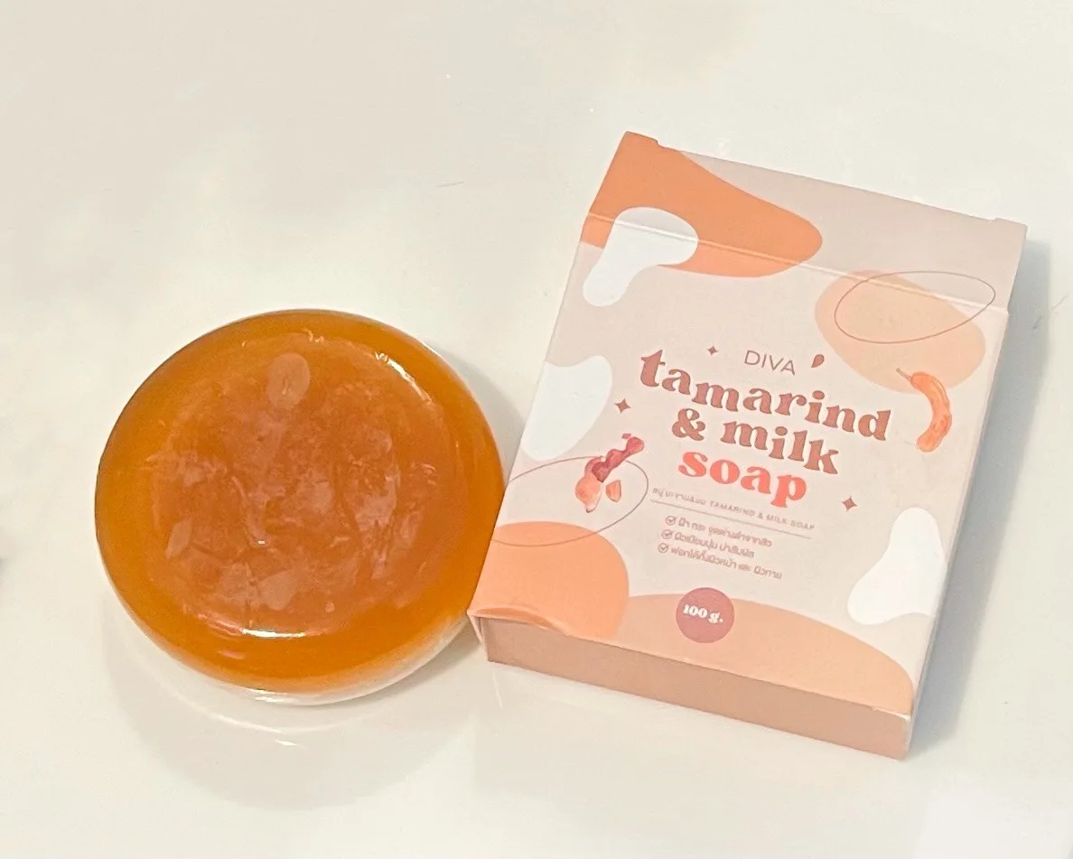 Whitening Face and Body soap from Tamarind and Milk by DIVA (D)