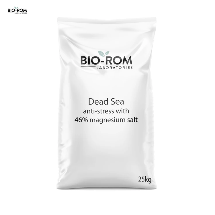 Private Label Available Organic Dead Sea Bath Salt 46% Magnesium Bulk from Israel
