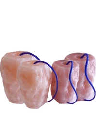 wholesale Animal Licking Himalayan Pink Sal Natural Pure Salt Block on Rope for Horses   Cattle Rabbits Himalayan edible salt