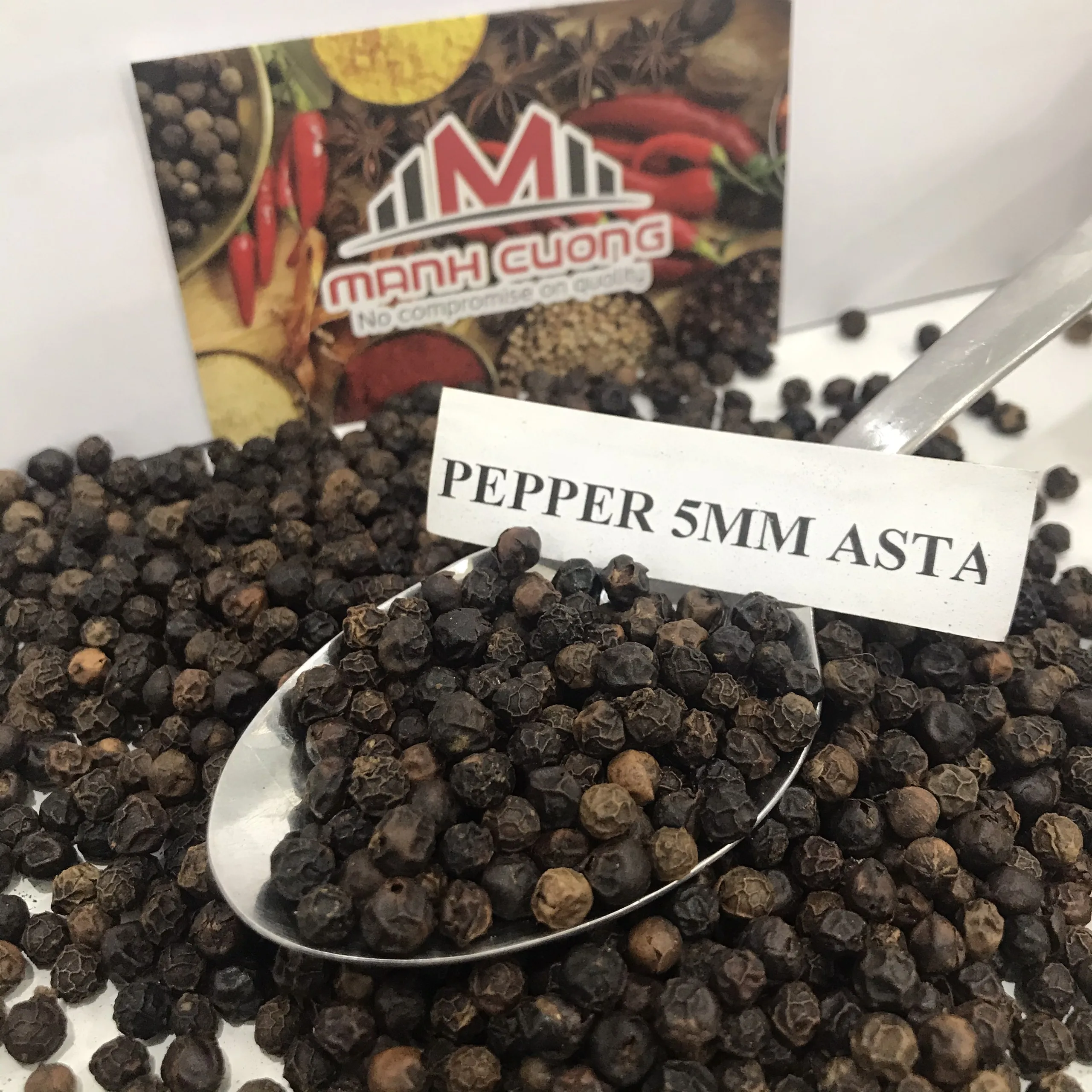 Vietnam Black Pepper Factory Direct Top Selling Pure Premium Quality Dried Black Pepper 5mm ASTA