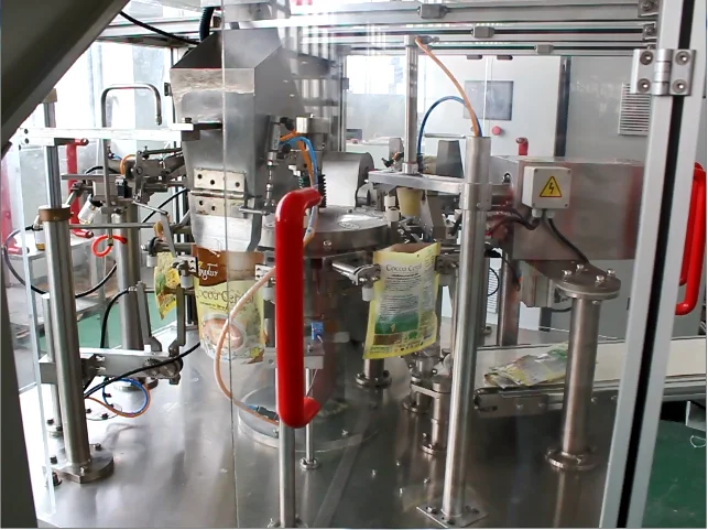 Fully Automatic Flour Packing Machine mini Pouch Packing Machine 1 kg Pouch Packing Machine