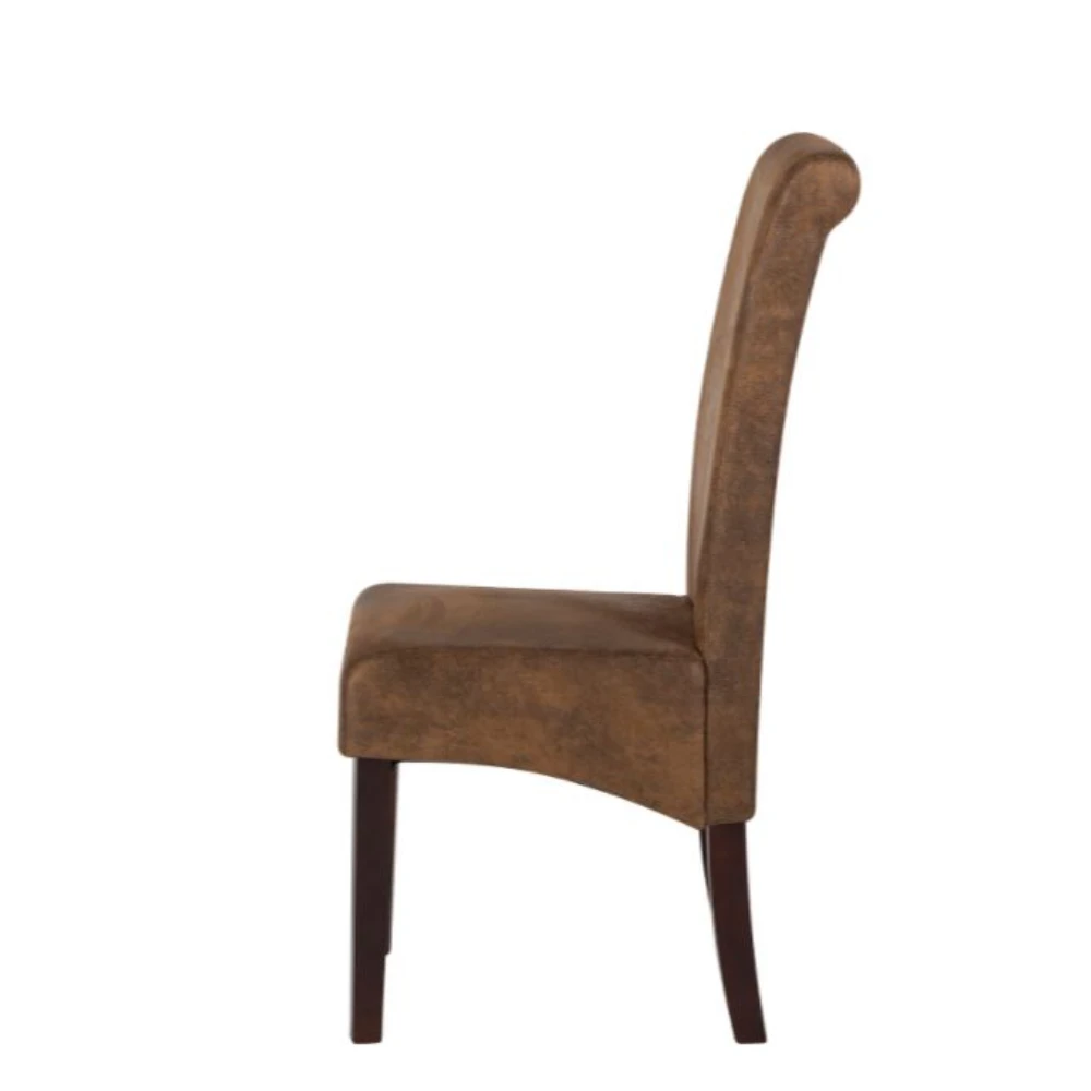 Современные кожаные стулья с высокой спинкой обеденные мебель для гостиной середины века ресторана/гостиной домашнего декора