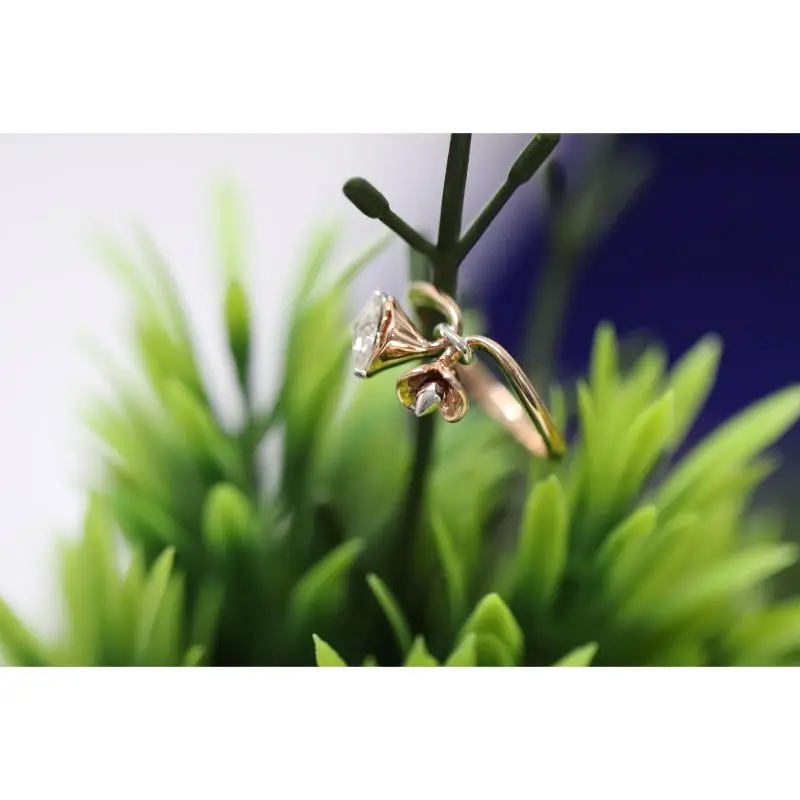 Кольцо с бриллиантами уникальный дизайн губ кольцо с бриллиантами 3gms 18k натуральное золото обручальное кольцо с бриллиантами для женщин