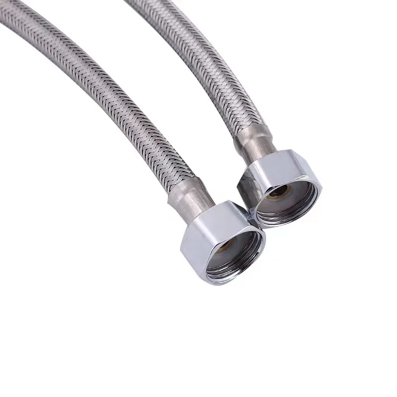 Double-headed  Alumium and Alloy copper inset Flexible hose