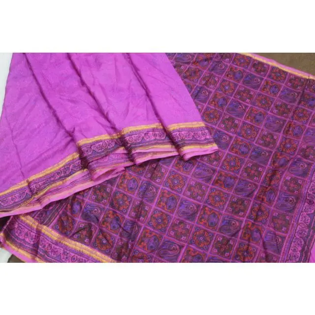 Wholesale Collection Traditional Indian Fabric Handmade Vintage Pure Silk Recycled Silk Sari
