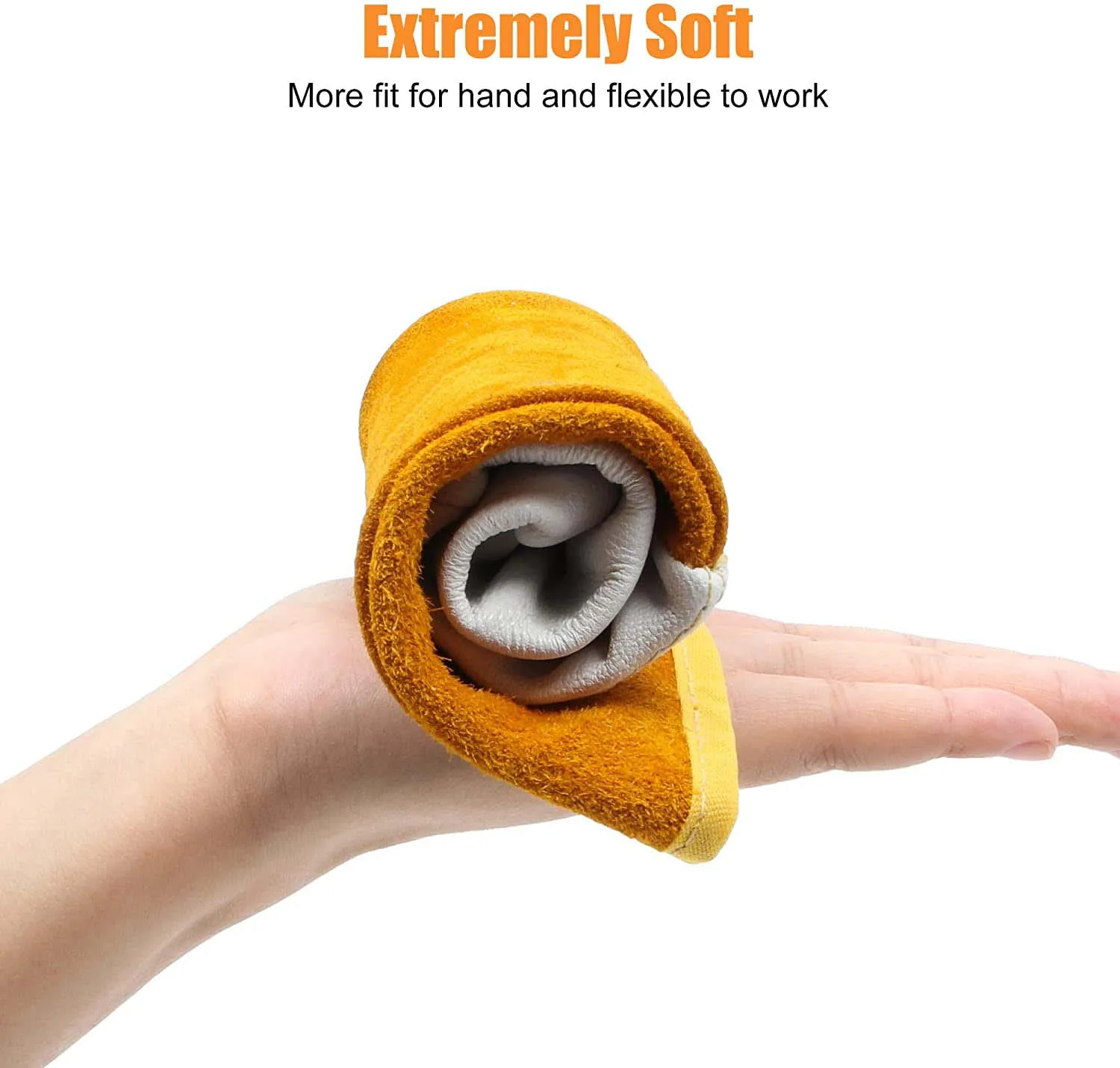 2021 лучший дизайн изготовленные на заказ козья кожа сварочные перчатки TIG/MIG с кевларовым нитком