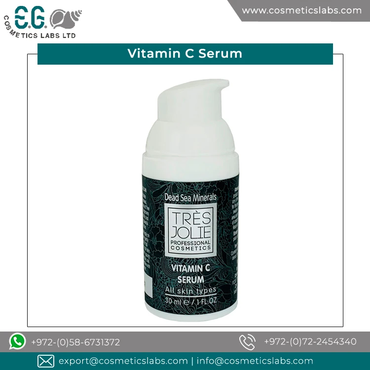 Contract Manufacturer Selling Anti-Aging and Anti-Wrinkle Vitamin C Serum for Face Care at Lowest Price