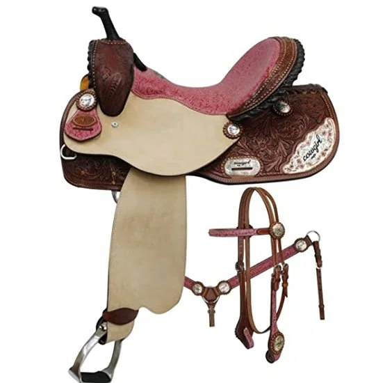 Trail Riding Endurance Saddle Bag Set horse bridle bag Includes Saddle Horn and Cantle Bags