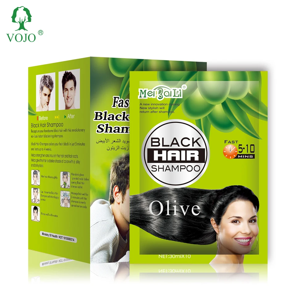 VOJO oem wholesale permanent olive natural black hair dye cream hair coloring