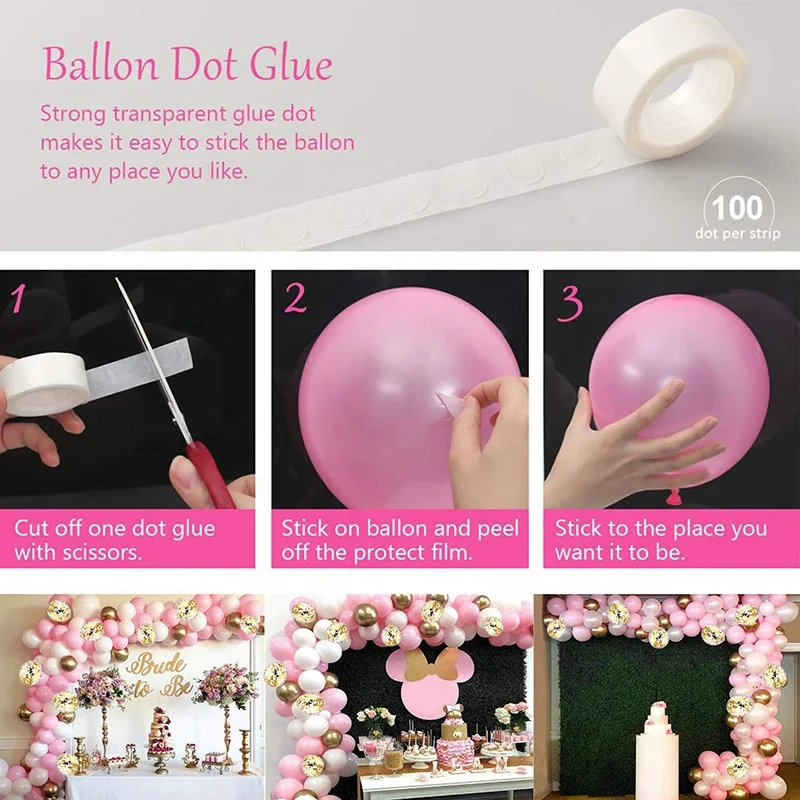 
Cheep Balloon Wholesale Rose Gold Pink Balloon Arch Kit for Wedding Birthday Event Party Decoration Balloon Supplies 