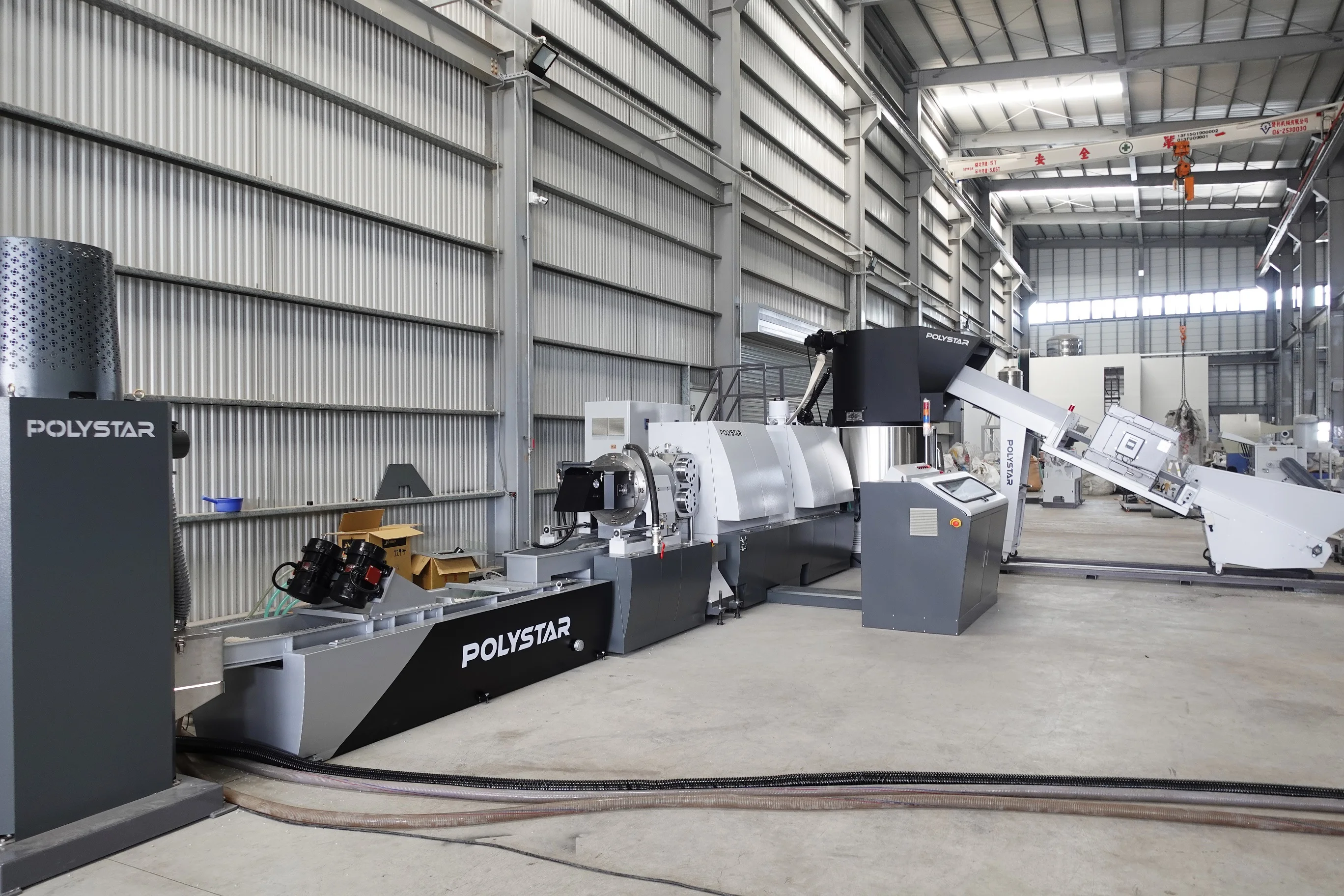 Гранулятор для переработки пластиковой пленки