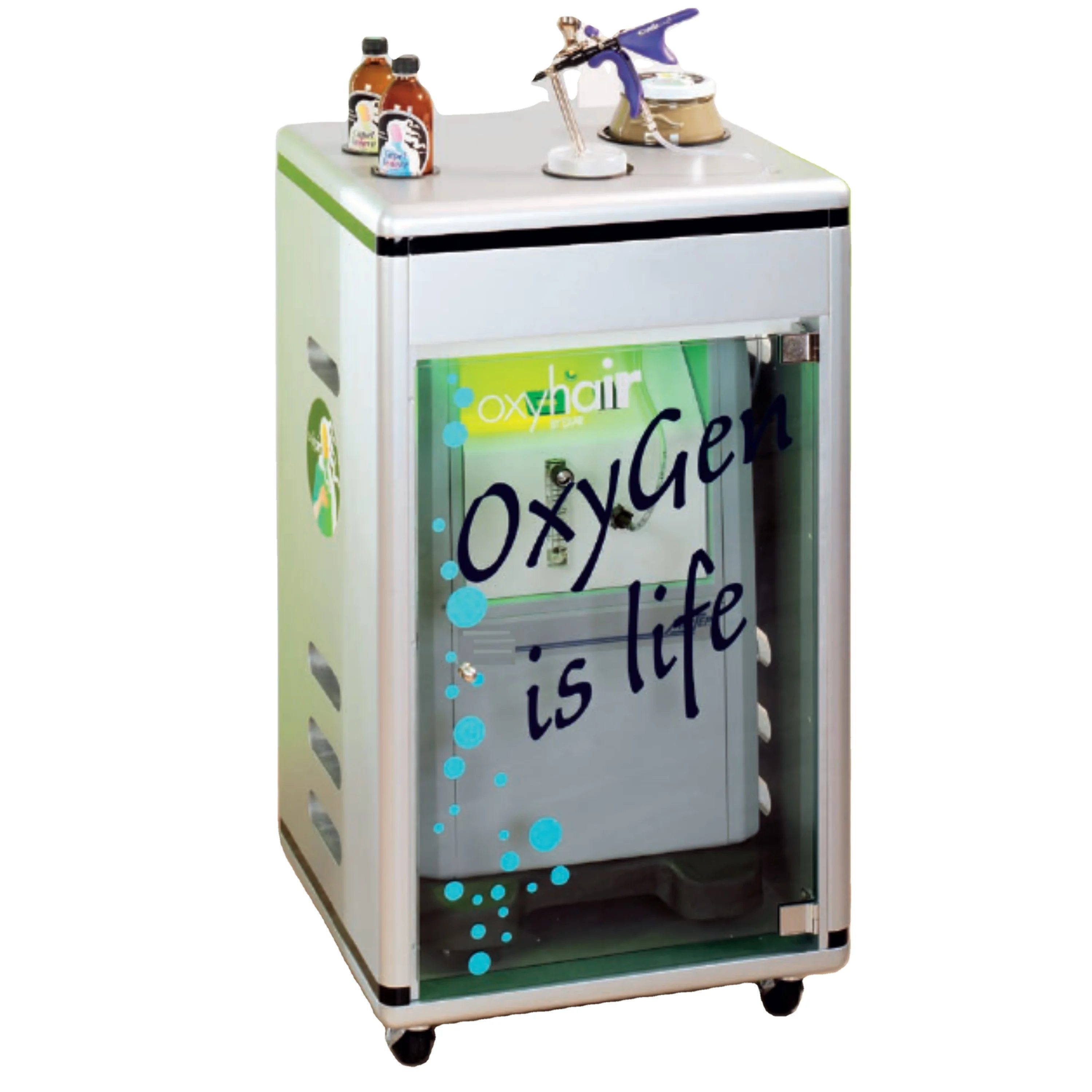 Hair oxygen system includes Oxygen hair treatment machine