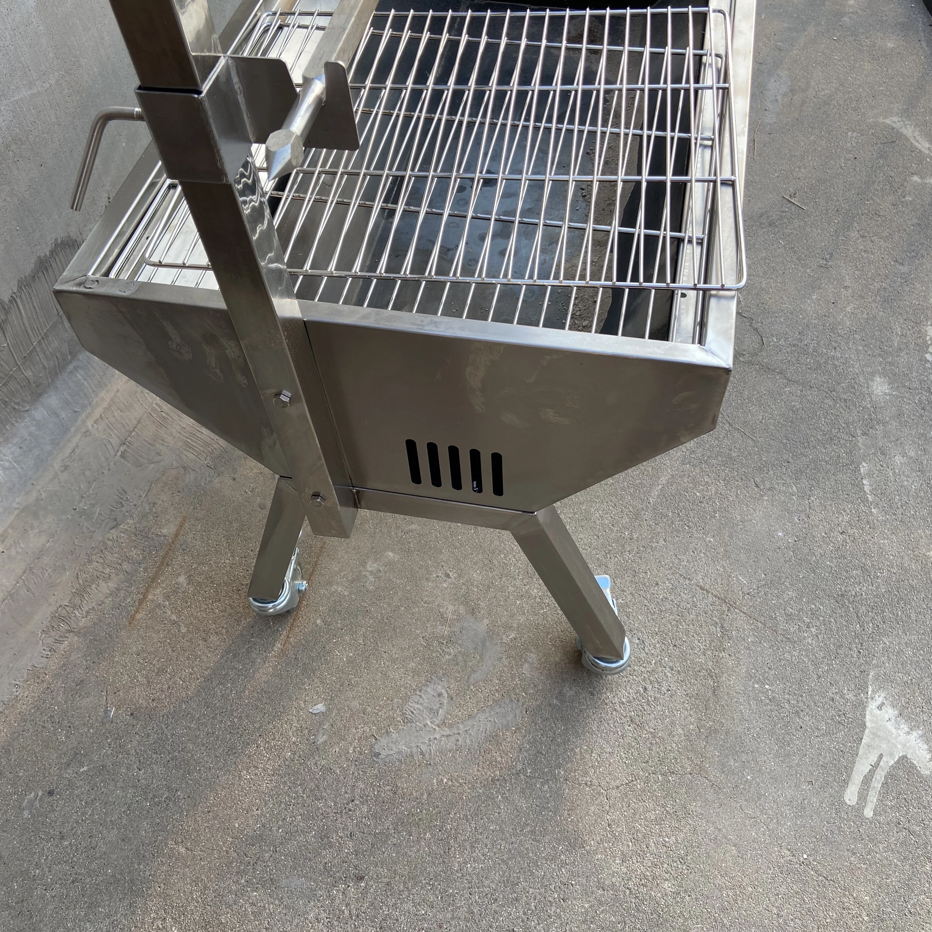 Commercial BBQ Bargains Chicken Charcoal Grills Lump Charcoal Stainless Steel Garden /party/outside Carton Box Not Coated HDL1A