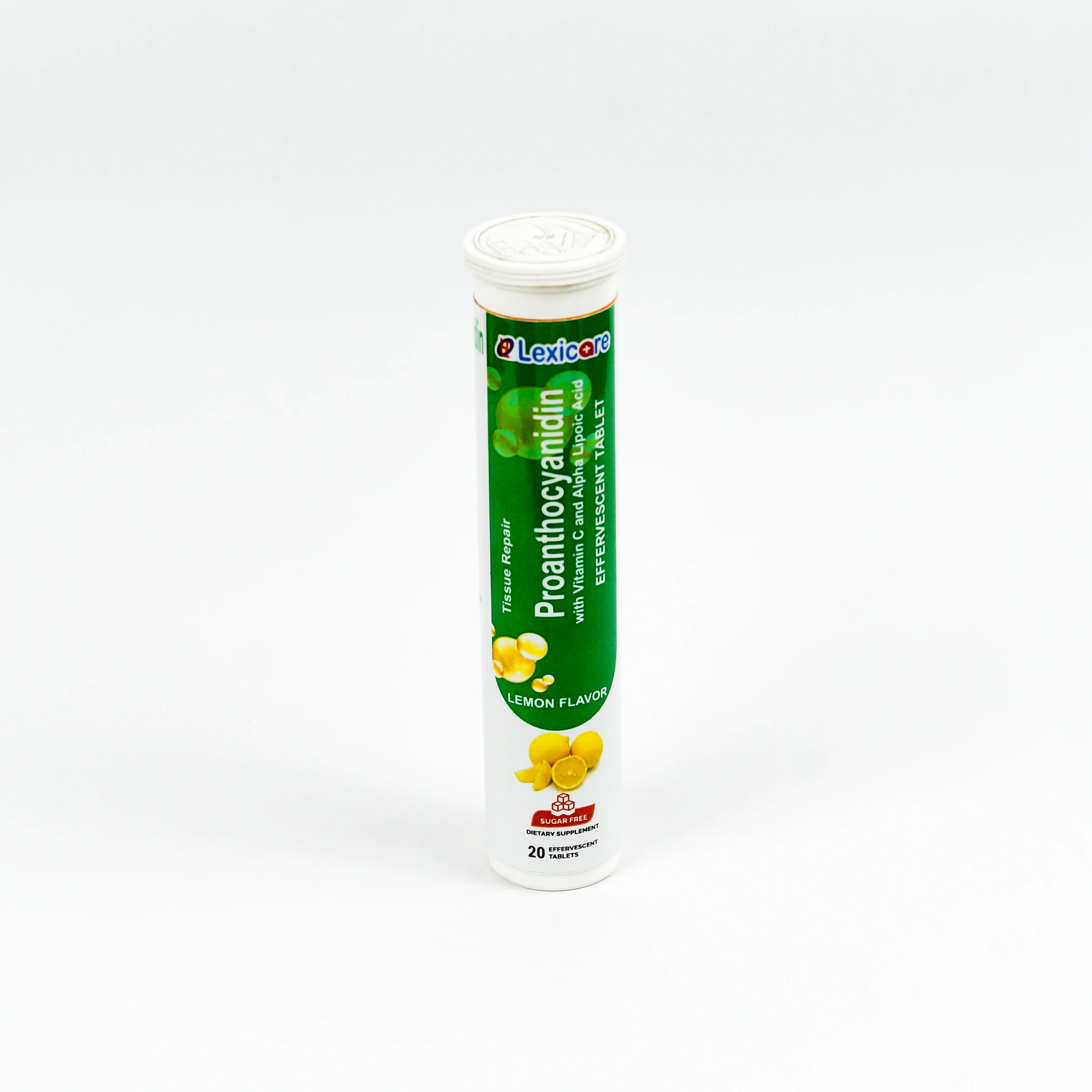 Healthy Dietary Instant Drink Proanthocyanidin  Vitamin C and Alpha Lipoic Acid Effervescent Tablet with Good Taste and Flavor