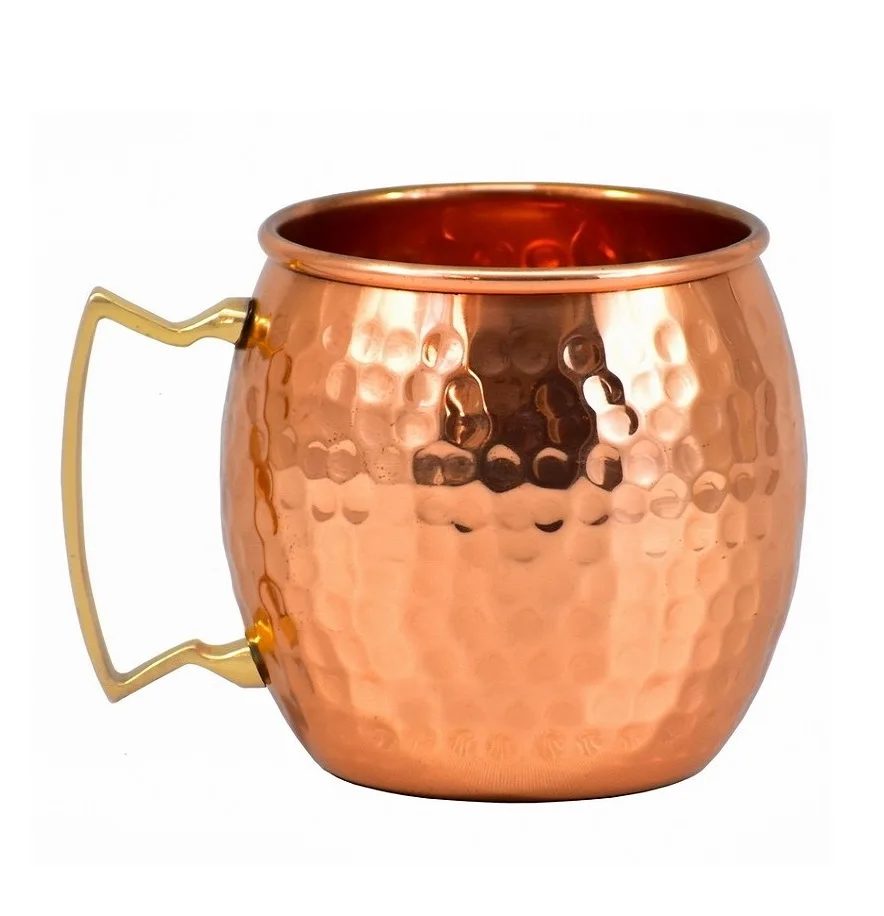 Медная молотковая стильная Питьевая Московская