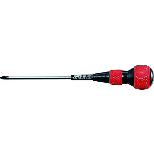 Easy grip electrician slotted screwdriver