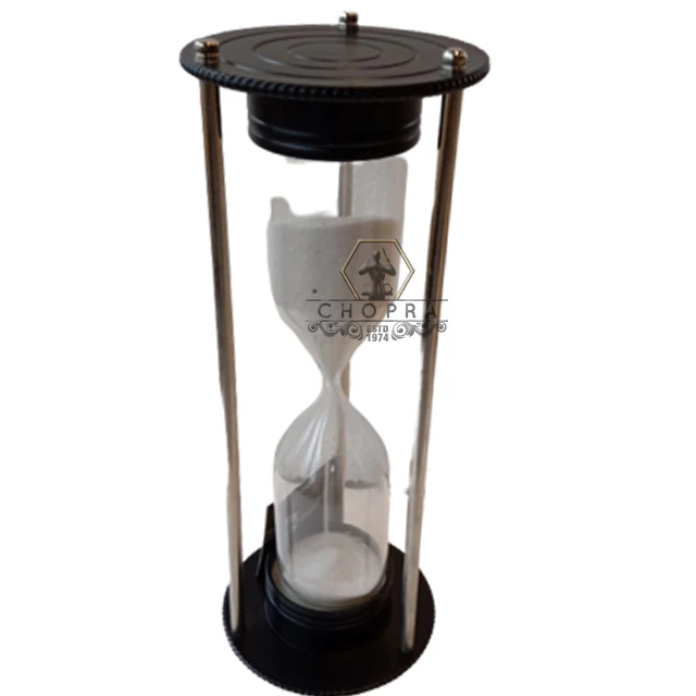 Sand Timer Glass Gift White Logo Time Face Children Color Package Safety Material