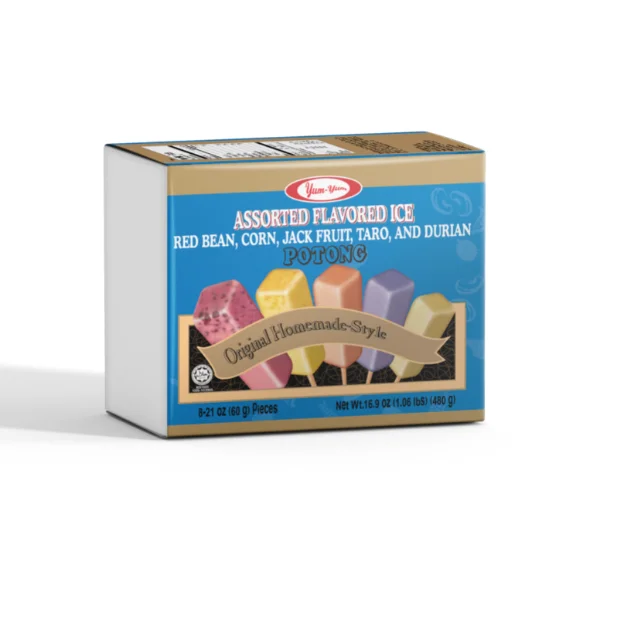 Горячая Распродажа малазийские Фруктовые палочки любимые бамбуковые для мороженого-мороженое Potong в ассортименте 8 дюймов (коробка 480 г X