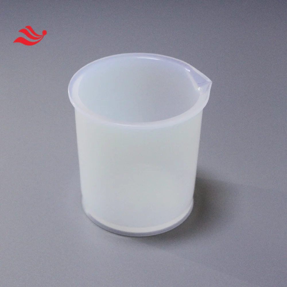 250 мл PFA фторопласта стакан с носик удобно наливать ICP-MS лабораторные расходные материалы