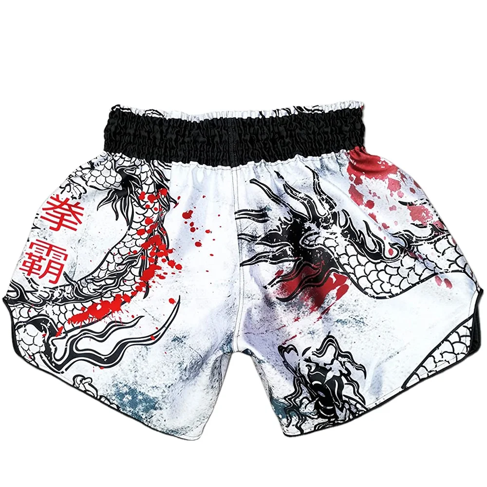 Sublimated Your Own Black Mma Shorts Fully Mma Short high quality product for sale