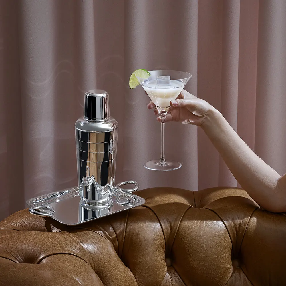 Cocktail Mixing Bartender Bar Premium Barware Tools Shaker in Gold finishing stainless steel at wholesale