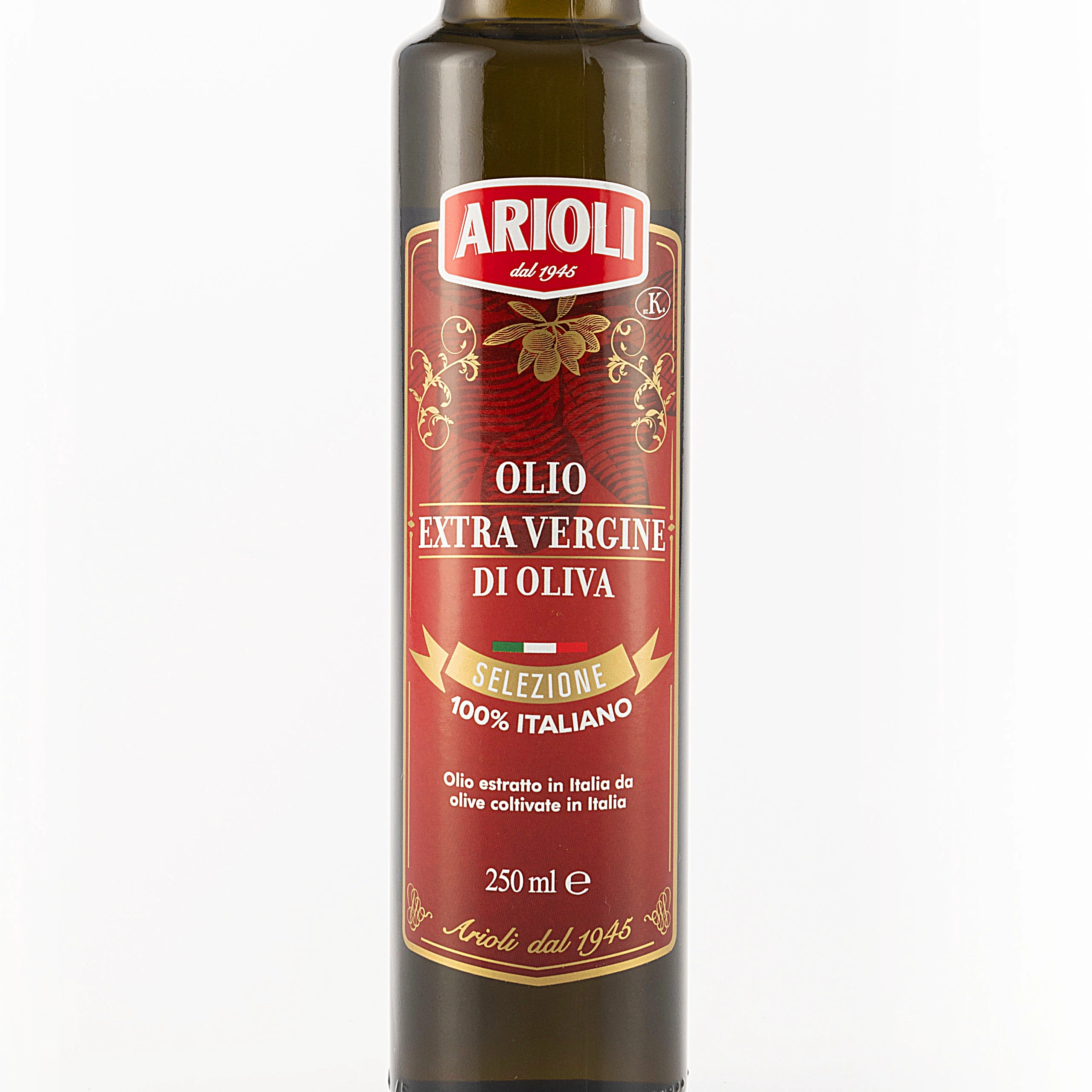 Высококачественное итальянское экстра-натуральное оливковое масло выбор ARIOLI 250 мл. В качестве рождественского