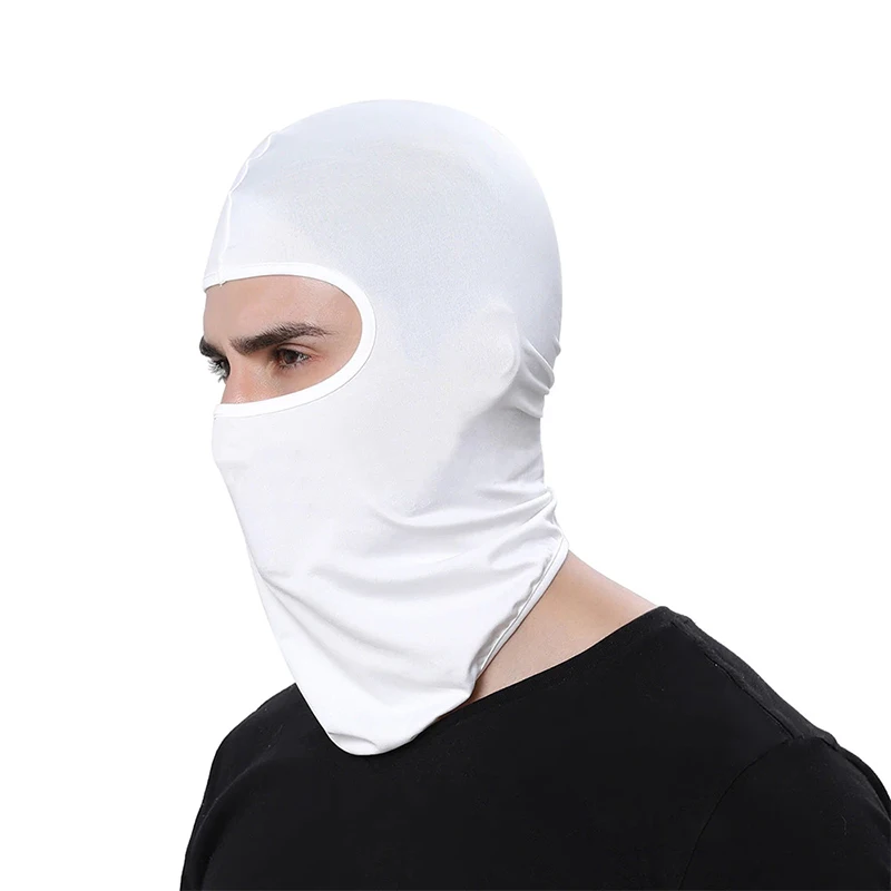 100% Cotton Balaclava Head Socks Best Helmet Inner Cool Stretchy Anti Pilling & Anti Shrink Fabric One Size Racing Ski