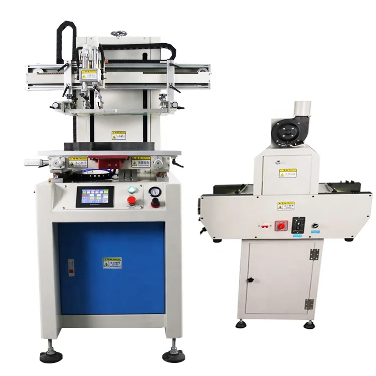 Один цвет вакуумный ПВХ листовой алюминий печати листы сушилка трафаретная печатная машина
