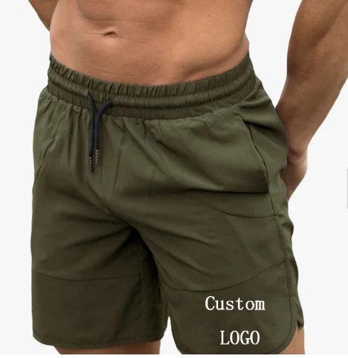 Custom Men Sport Running Gym Shorts High Quality Fitness Shorts Wholesale 2019