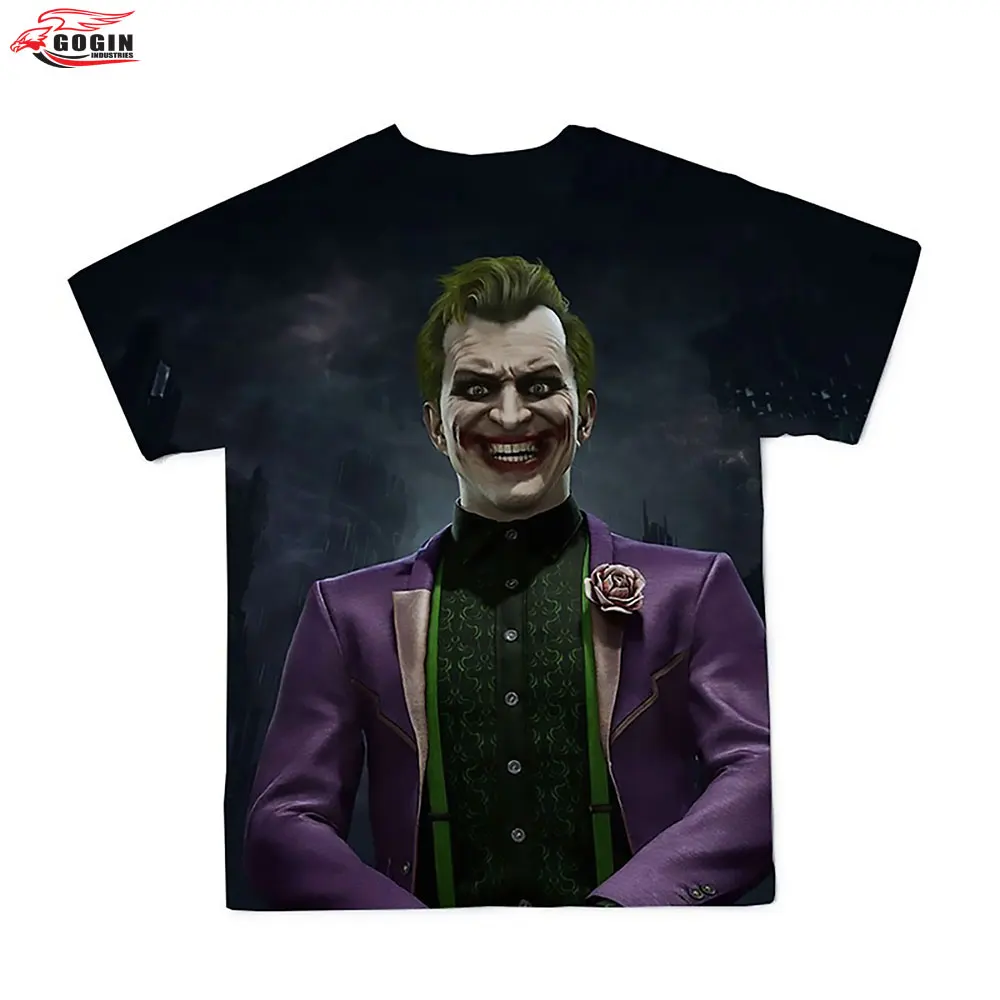  Футболки на заказ Мужская футболка с сублимационной печатью 100% полиэстер индивидуальный дизайн 3D сублимационная