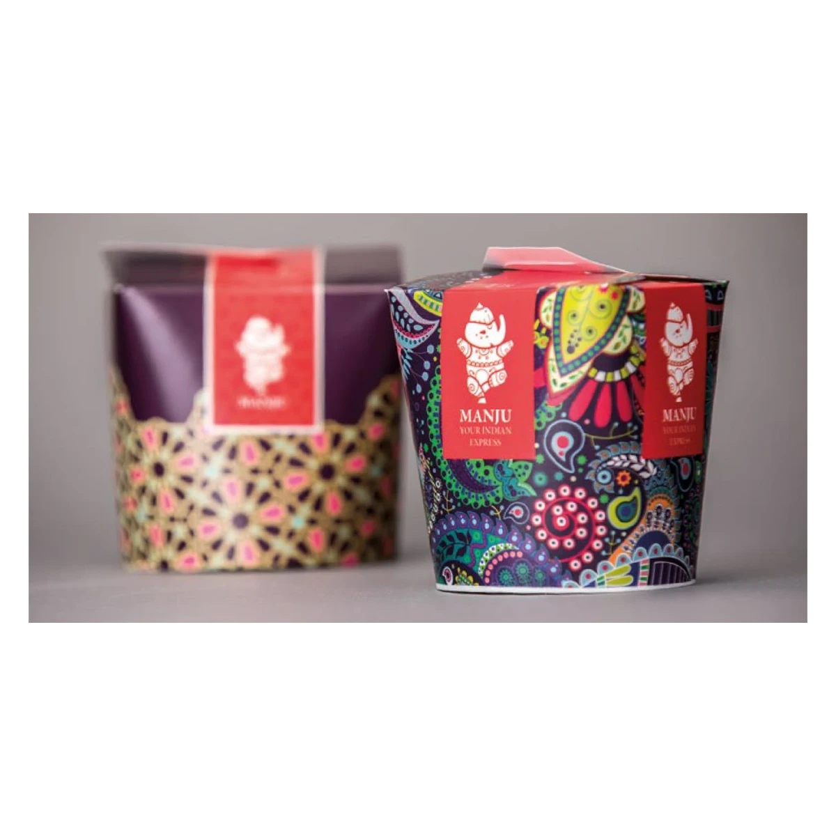 Ecofriendly kraft paper food box lunch box with window salad contain package corrugated cardboard custom box packaging with logo